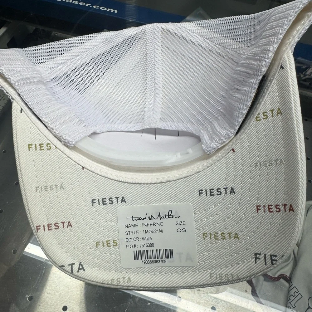 Travis Matthew FIESTA Trucker Hat with southwest vibes. Brand New - Picture 4 of 5